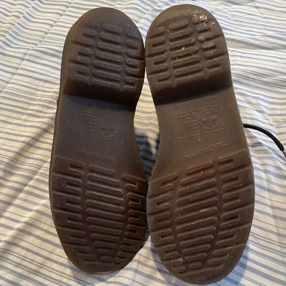 Vintage 80's Dr. Martens - Made in England - Kids 3 - Green - Picture 7 of 8